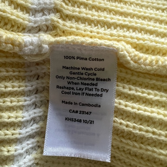 Talbots sweater size M has boatneck, shaker stitch NWOT - Picture 3 of 3